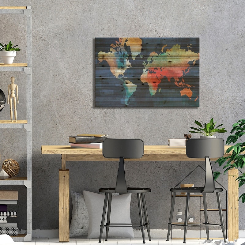 Seasons Change II Print On Wood by Michael Mullan - Multi-Color