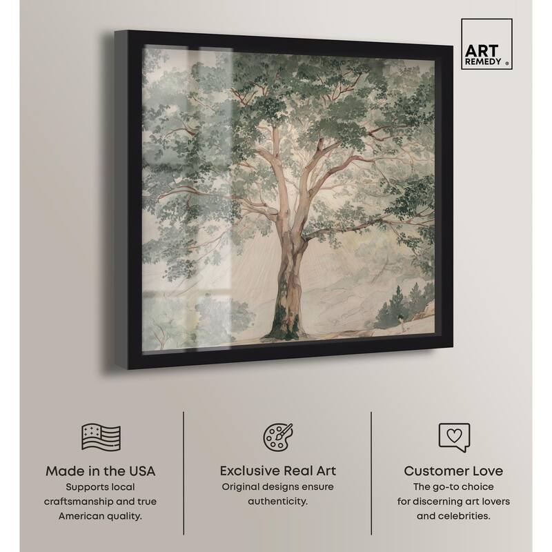 Emanating Branches I Shadowbox by Art Remedy