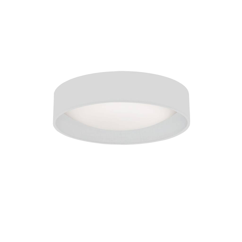 Dainolite Corinne LED Flush Mount - 11" - White