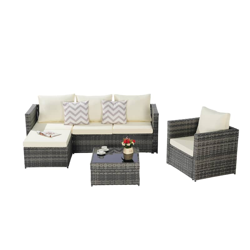 3 Pieces Patio Furniture Set
