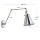 preview thumbnail 7 of 64, Rover 7" Adjustable Arm Metal LED Wall Sconce by JONATHAN Y