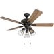 preview thumbnail 4 of 6, The Gray Barn Rugaard 42-inch Bronze 3-light LED Ceiling Fan
