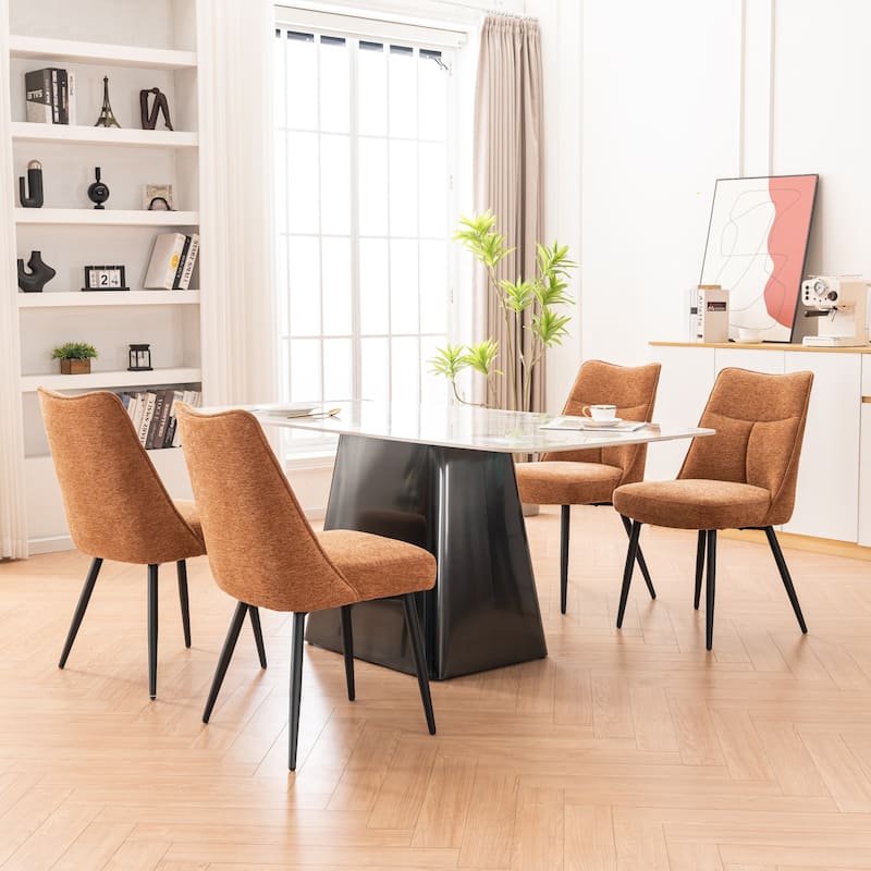 Dining Chairs Set of 2, Soft Cushioned Kitchen Chairs