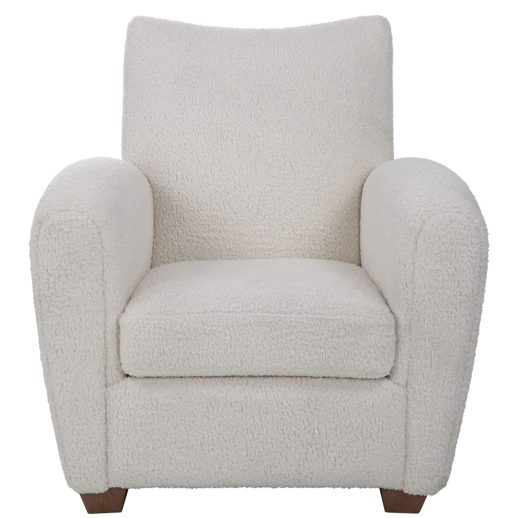 Uttermost 23682 Teddy 31" Wide Plywood and Rubberwood Framed Arm Chair