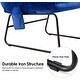 preview thumbnail 51 of 67, MCombo Accent Chair with Ottoman,Velvet Modern Side Pocket Metal Legs Club Chair,0014