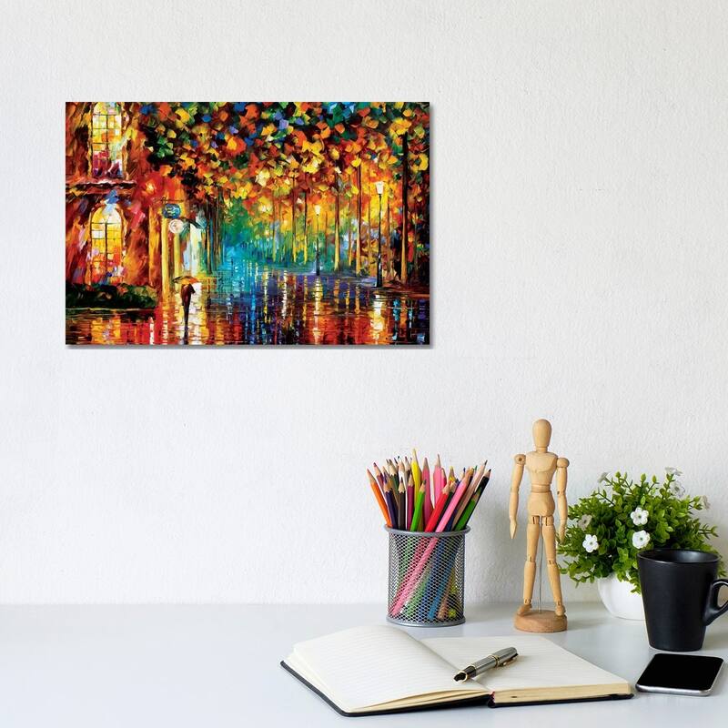 iCanvas "Late Stroll" by Leonid Afremov Canvas Print - 8x12x0.75