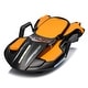 preview thumbnail 1 of 102, Electric 24V Scooter for Kids, 5.59-6.84 MPH, Gravity Steering, Helmet & Knee Pads Included, Ages 6+