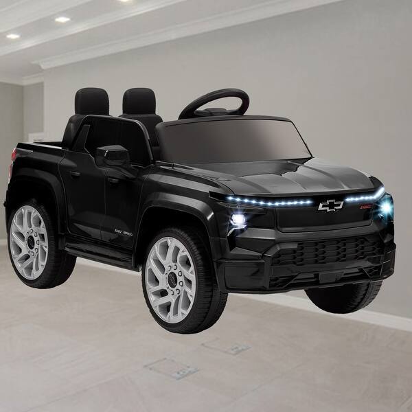slide 2 of 21, Chevrolet Licensed 12V Kids Electric Car with Remote Control, MP3, LED Lights, Spring Suspension, and 3 Speed Settings