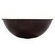 preview thumbnail 4 of 12, Hubble Copper 16" Round Vessel Bath Sink with Ashfield Vessel Faucet Kit