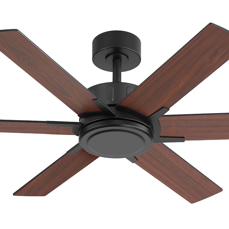 48/56/60 Inch Reversible Blade Ceiling Fan No Light with Remote Control