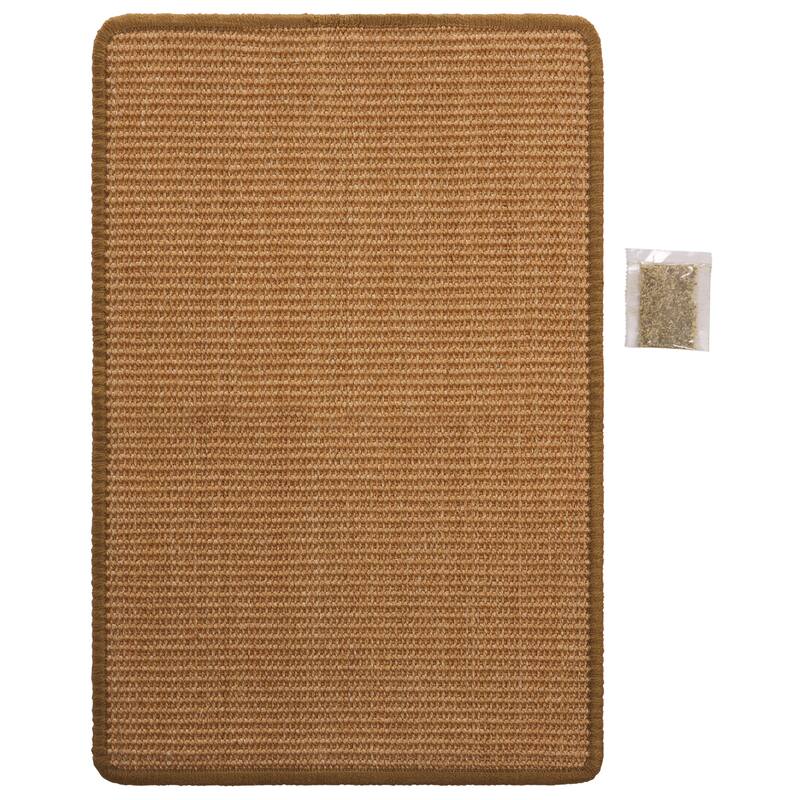 SAFAVIEH Home Sisal Small Boucle Weave Cat Scratch Mat