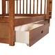 preview thumbnail 44 of 59, Full-Over-Full Bunk Bed with Ladders and 2 Storage Drawers
