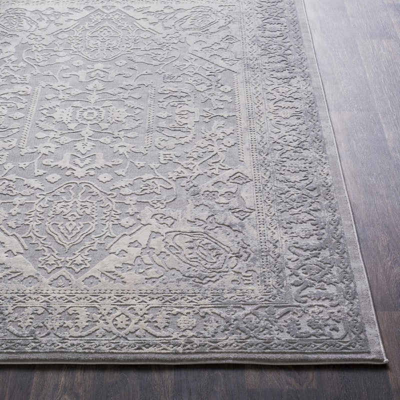 Livabliss Transitional Tibetan Medallion Area Rug