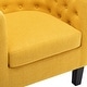 preview thumbnail 12 of 36, Corvus Oxonia Tufted Fabric Upholstered Club Chair