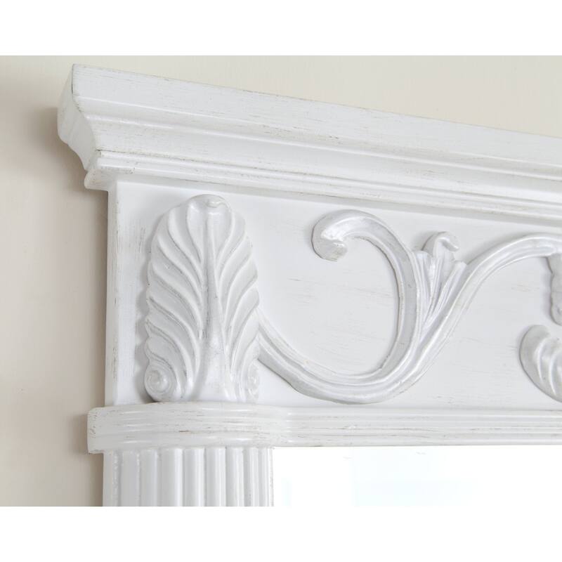 48" Benton Collection Beckham Antique White Bathroom Vanity