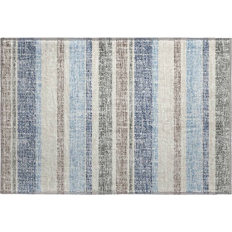 Premium Washable Super Soft Vintage Stripe Mayfield Rug