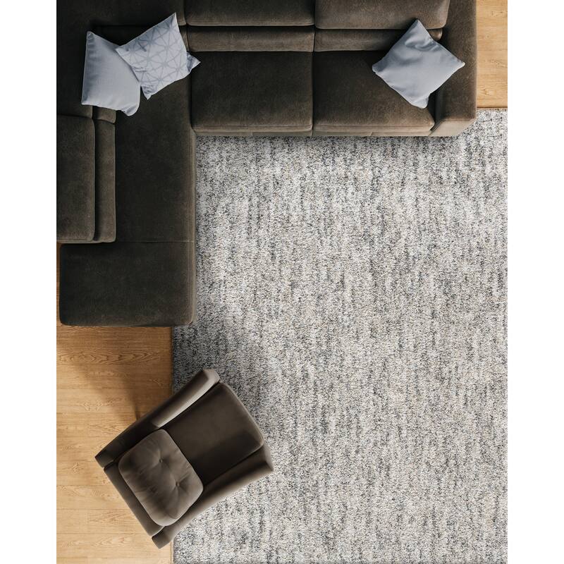 Granada Karina Beige, Gold, Grey, Ivory and White Polypropylene Area Rug - 2'3" x 12' Runner - Beige+Gold