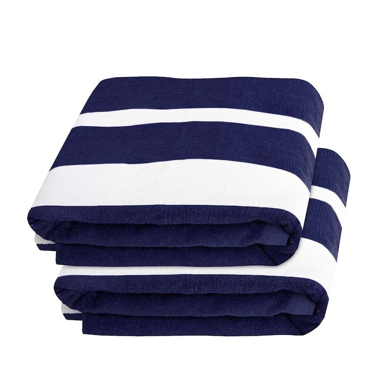 Superior Cabana Cotton Towel/ Chaise Lounge Chair Cover