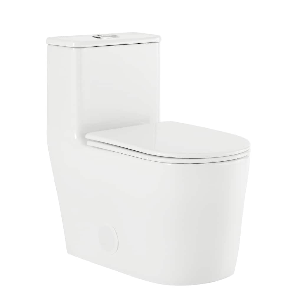 Liberte One-Piece Elongated Toilet Dual-Flush 1.1/1.6 Gpf - N/A