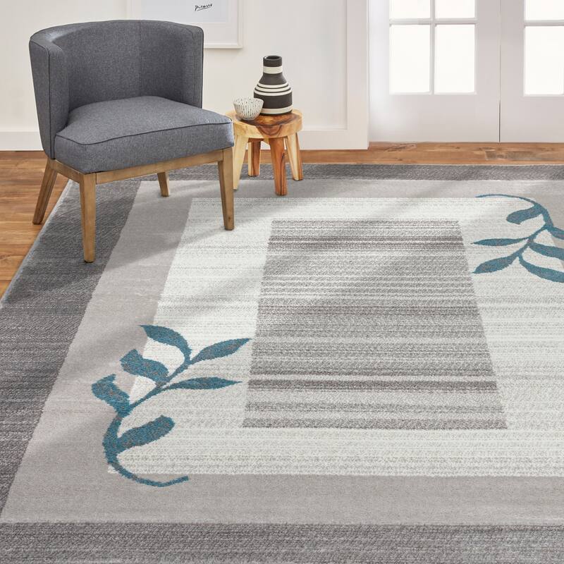 Home Dynamix Royalty Clover Contemporary Geometric Area Rug