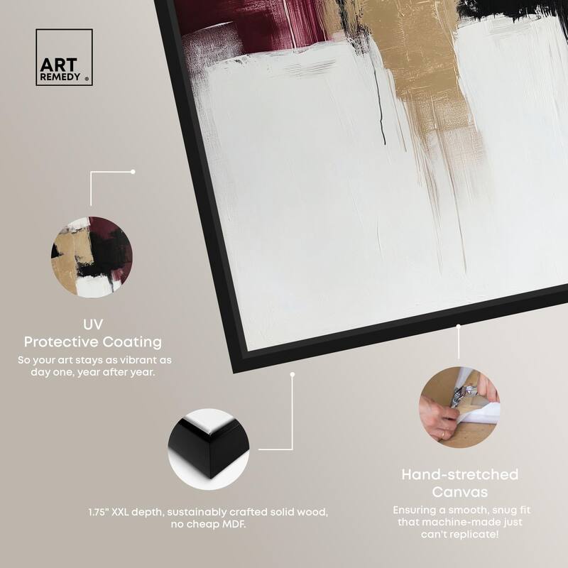 Golden Dusk III Canvas by Art Remedy