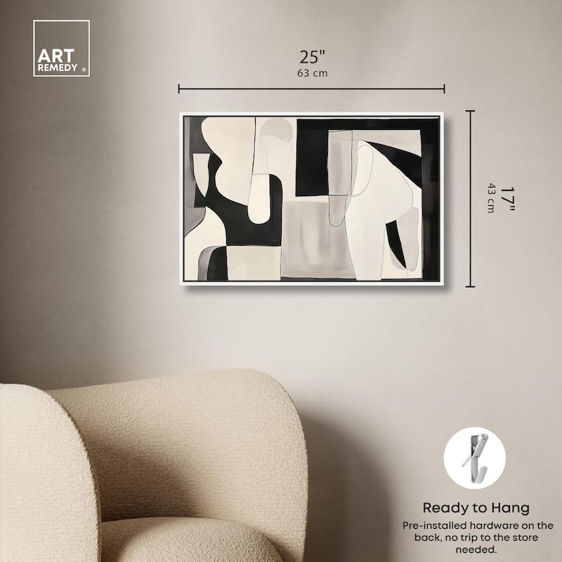 Shadow Play I Canvas by Art Remedy