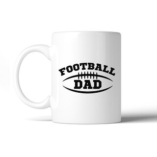 Shop Football Dad 11oz Funny Fathers Day Gift Mug For Football Fan