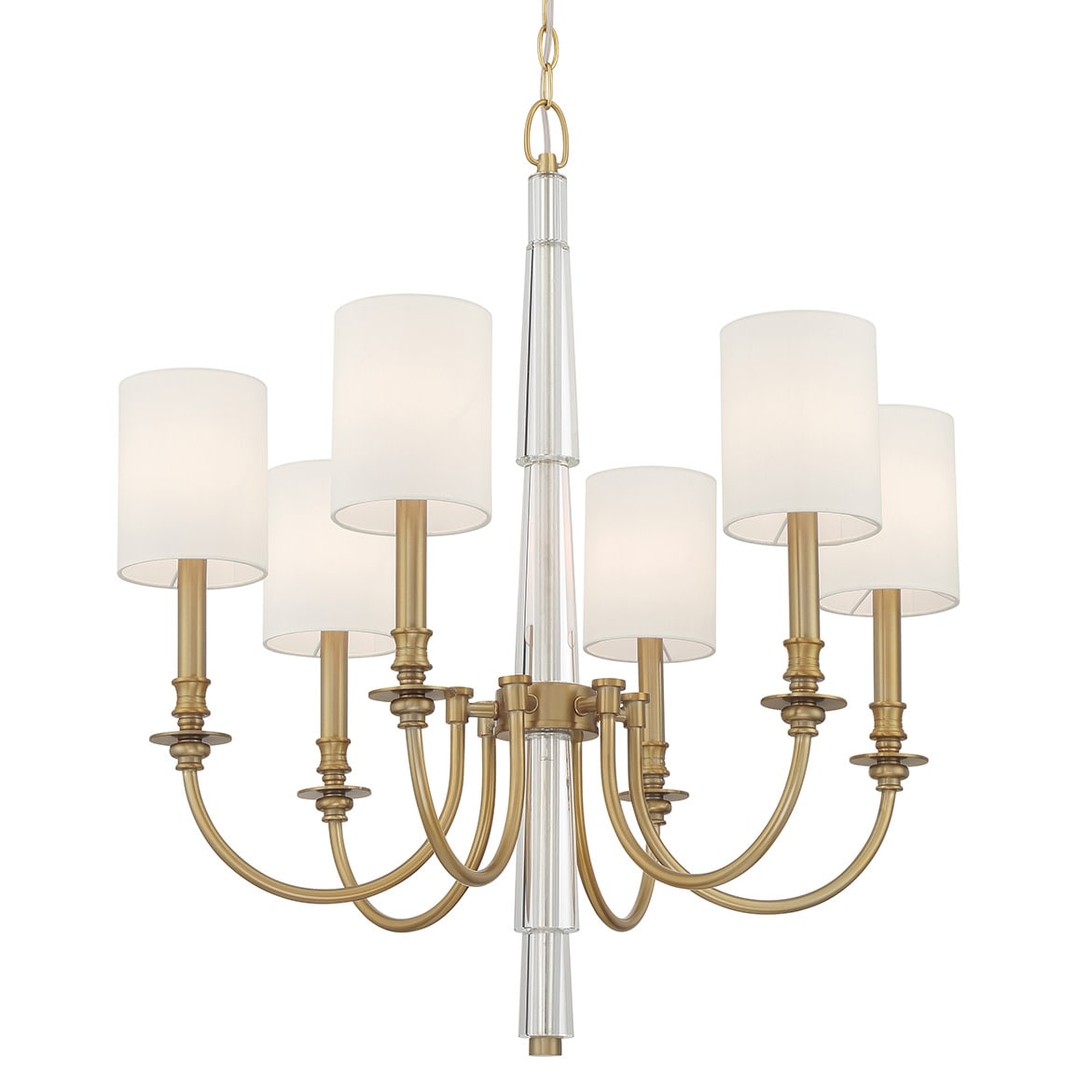 Crystorama Lighting Group LLO-486 Lloyd 6 Light 26" Wide Crystal