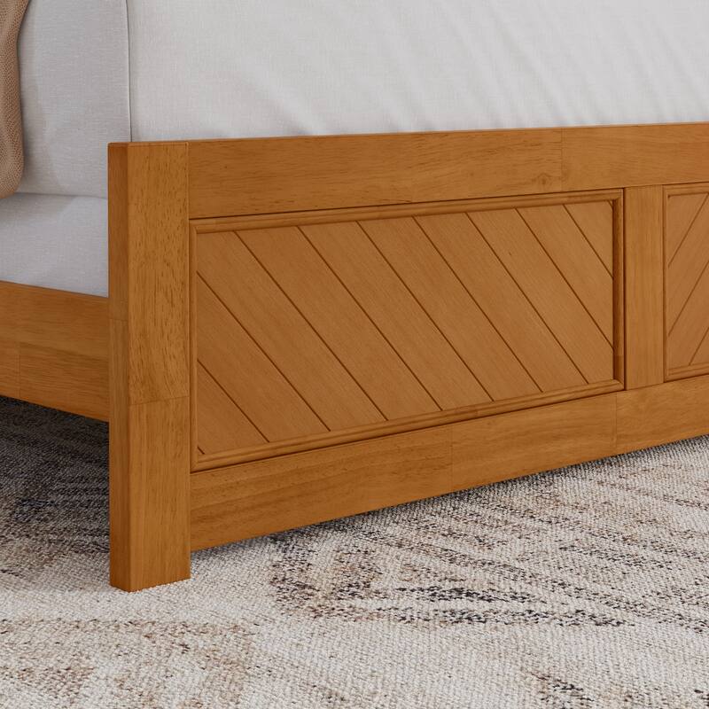 Canyon Foundation Bed Frame with Matching Footboard