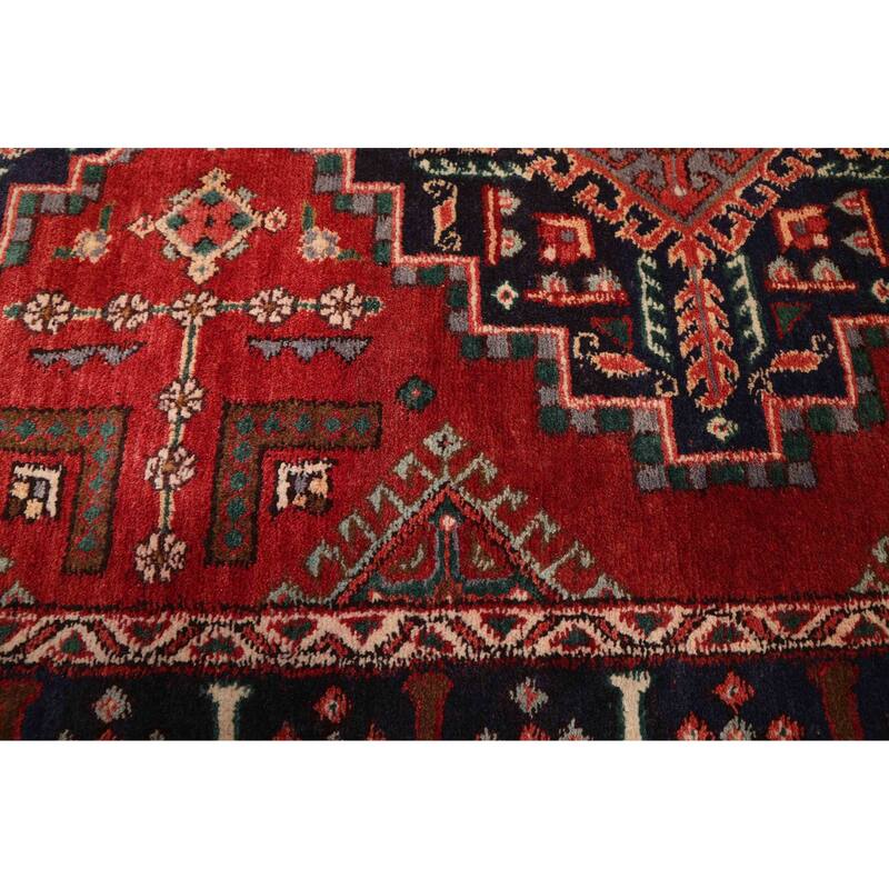 ECARPETGALLERY Hand-knotted Konya Anatolian Red Wool Rug - 3'7 x 14'9