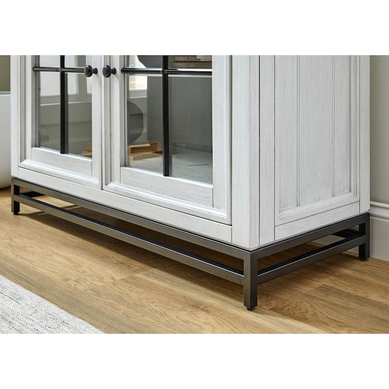 Melody White Wood Stacking Bookcase - 42" x 32" x 16"