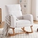 preview thumbnail 98 of 105, HOMYKA Rocking Chair for Nursery with Footrest