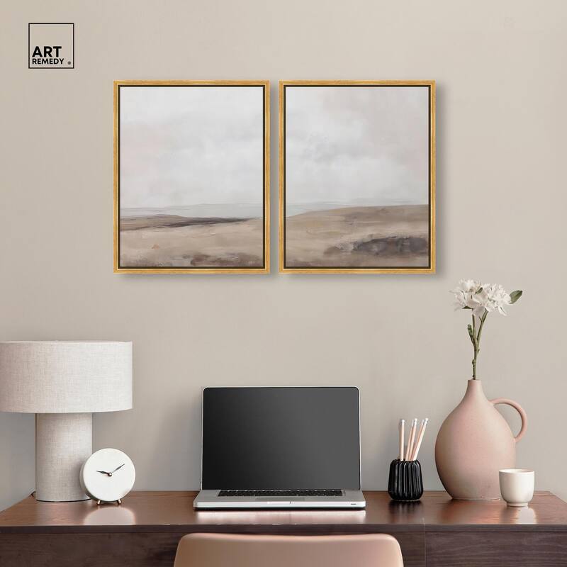Quietude II Canvas Set of 2 by Art Remedy