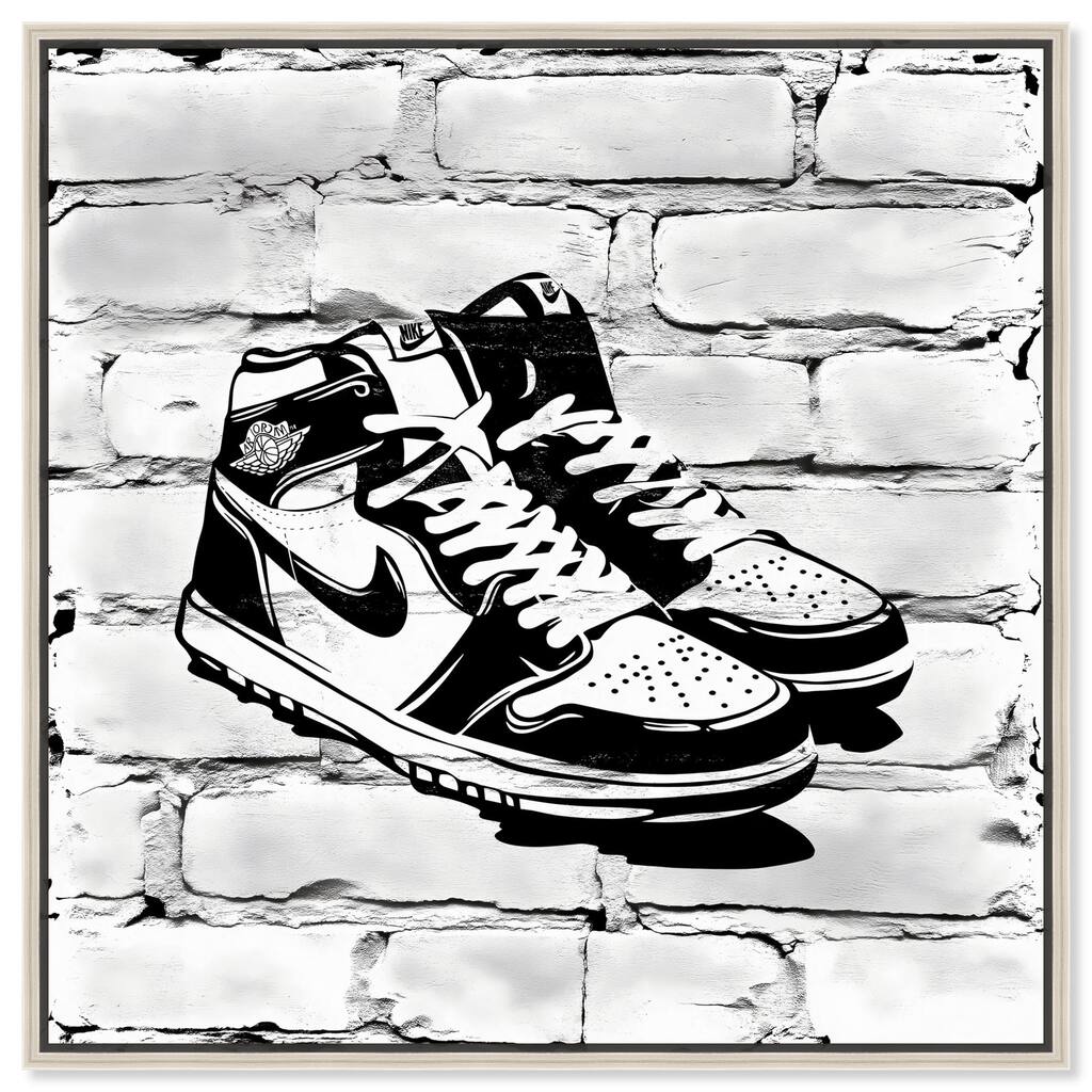 Brick City Jordans Canvas by Art Remedy