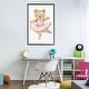 preview thumbnail 11 of 32, Stupell Ballerina Teddy Bear Framed Giclee Art Design By Amy Hall
