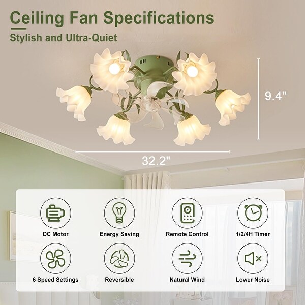 Wildflower Light Switch Cover 4 Gang Wall Plate Quad Toggle