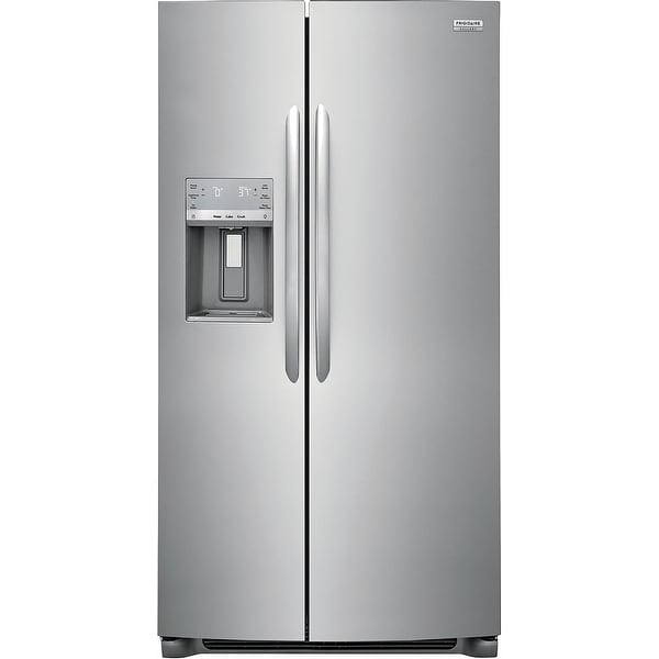 Frigidaire 36 Inch Side by Side Refrigerator with 25.6 Cu. Ft. Capacity - Stainless Steel