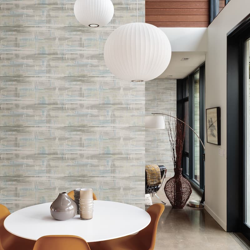 A-Street Prints Marari Slate Distressed Texture Wallpaper