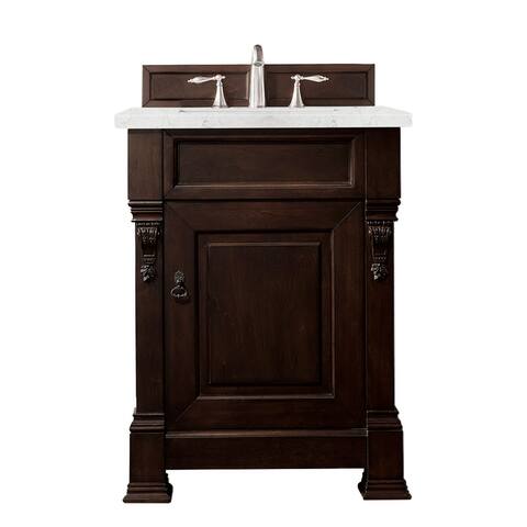 James Martin Vanities Brookfield 26" Single Vanity, Burnished Mahogany