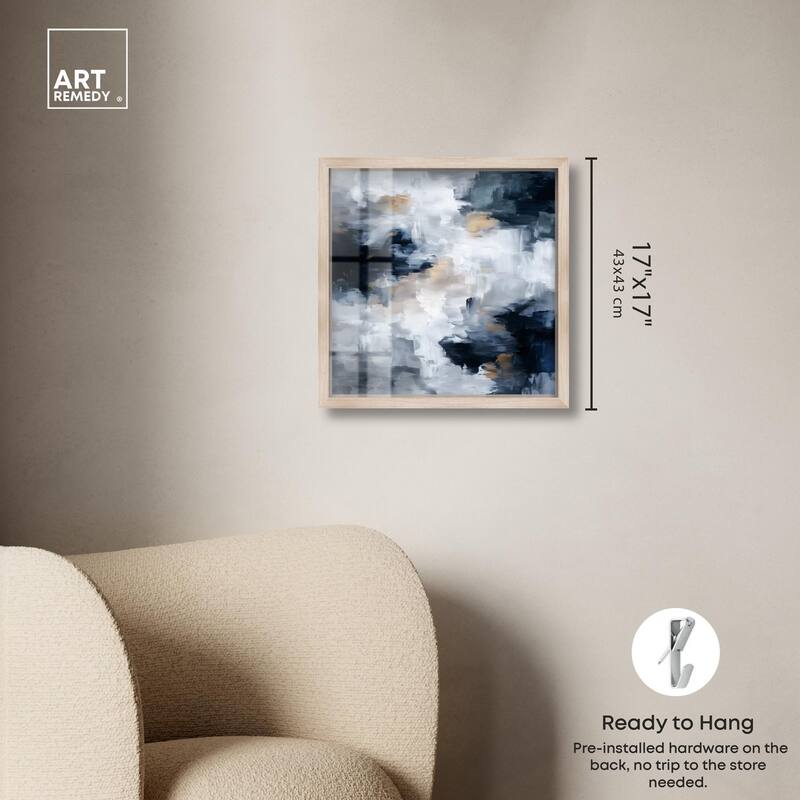 Midnight and Ivory II Shadowbox by Art Remedy
