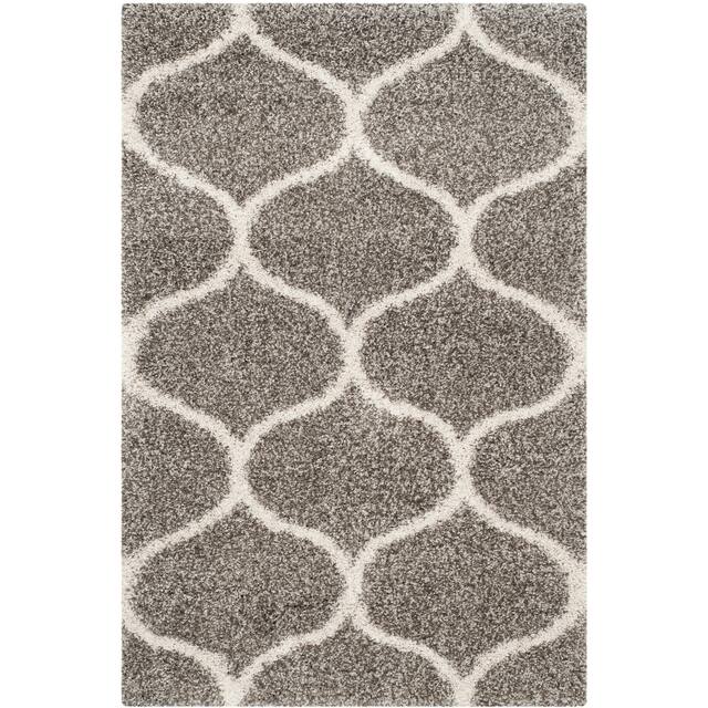 SAFAVIEH Hudson Shag Ogee Trellis 2-inch Thick Area Rug