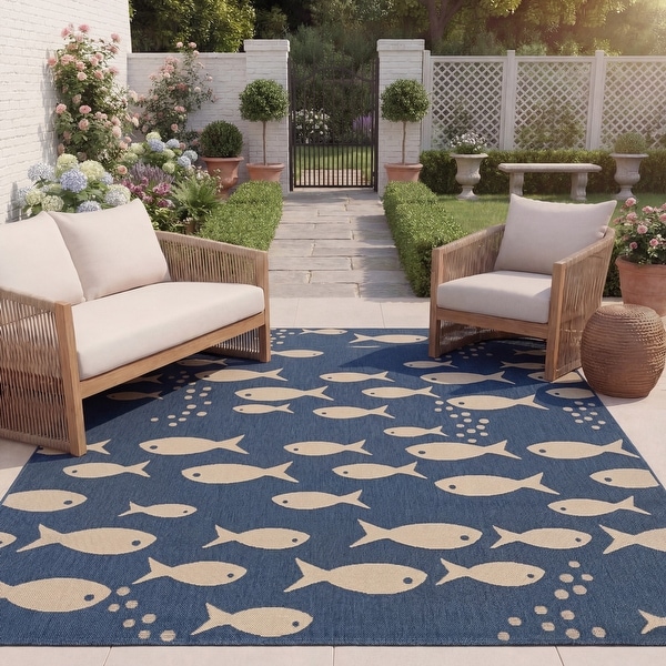 SAFAVIEH Courtyard Illa Indoor/ Outdoor Waterproof Patio Backyard
