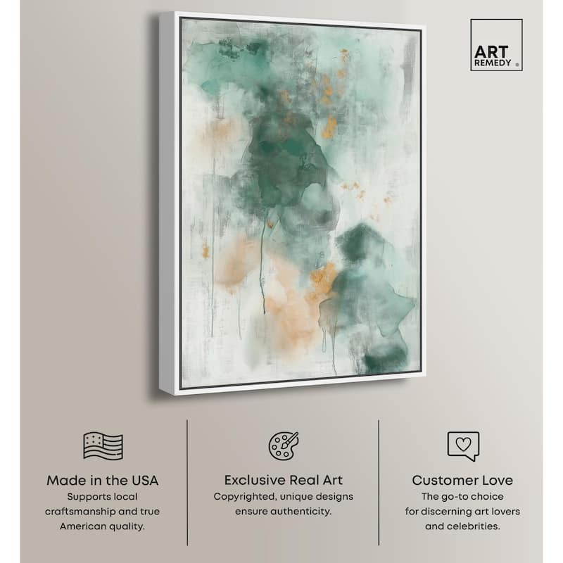 Verdant Vapors I Canvas by Art Remedy