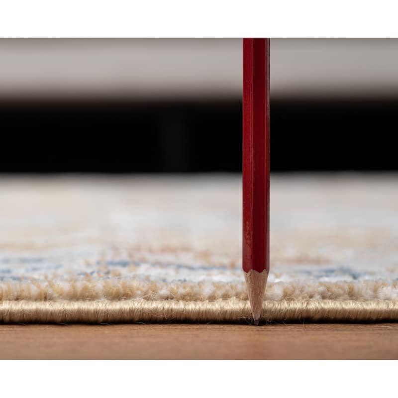 Noble GC_GEN7008 Gold Area Rug