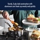 preview thumbnail 3 of 6, Henckels Clad H3 2-qt Stainless Steel Saucepan with Lid