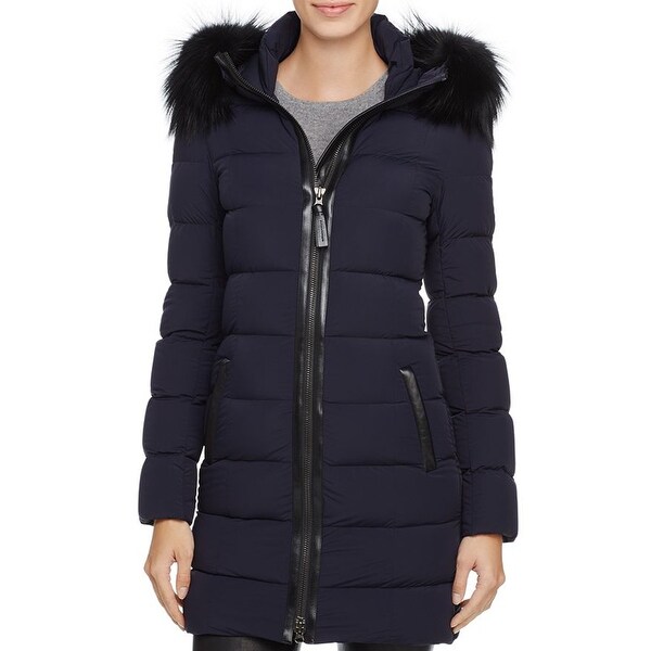 Mackage Womens Calla Down Jacket, Navy