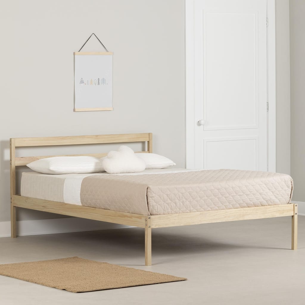 South Shore Sweedi Wooden Bed