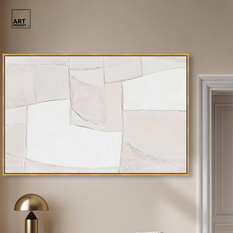 Veiled Calm Canvas by Art Remedy