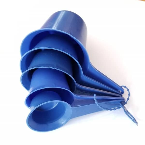 New Product,measuring Spoon, Stainless Steel Measuring Spoons, Set Of 8  Blue Plastic Measuring Cups And Spoons, Kitchen Utensils For Liquids And  Solid