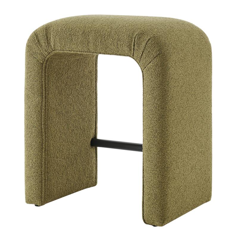 NPD Furniture Jovanka Boucle Fabric Counter Stool